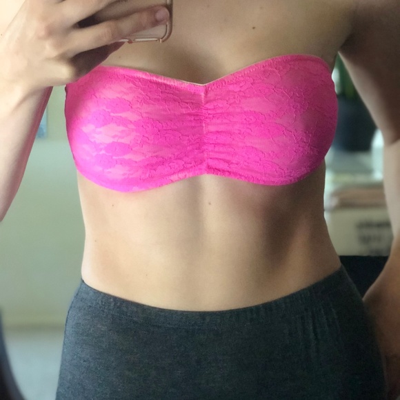 2 for 1! pink and blue strapless bralettes - Picture 2 of 3